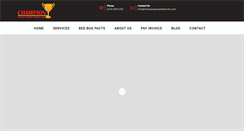 Desktop Screenshot of championpestandtermite.com